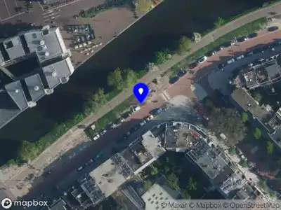 Snelheidscontrole op Linnaeuskade te Amsterdam