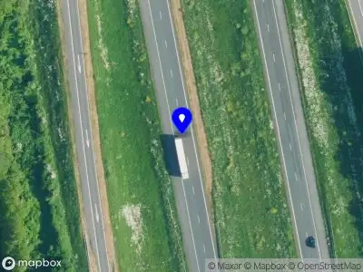 Snelheidscontrole op A6 te Bant