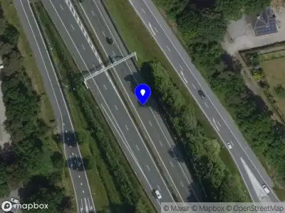 Snelheidscontrole op A2 te Leende