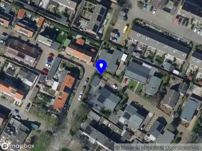 Brandweer met gepaste spoed naar de Jhr V.P.A. Beelaerts van Bloklandlaan in Heerjansdam