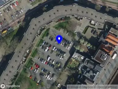 Snelheidscontrole op Adriaan van Bergenstraat te Breda