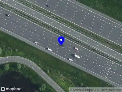Snelheidscontrole op A1 te Muiderberg