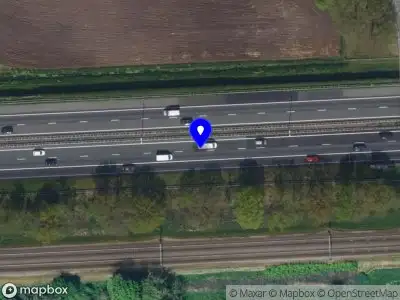 Snelheidscontrole op A1 te Terschuur