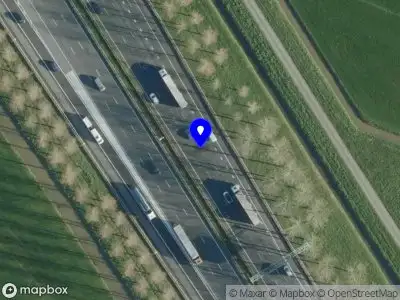 Snelheidscontrole op A2 te Waardenburg