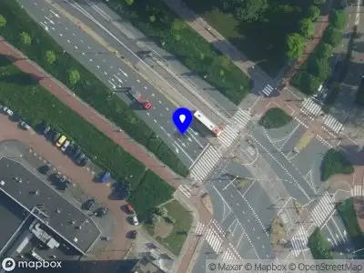 Snelheidscontrole op Cornelis Douwesweg te Amsterdam