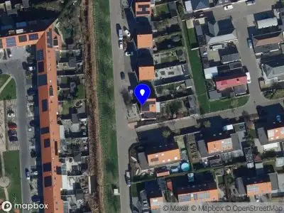 Brandweer met gepaste spoed naar de Dwarsstraat in Vlissingen