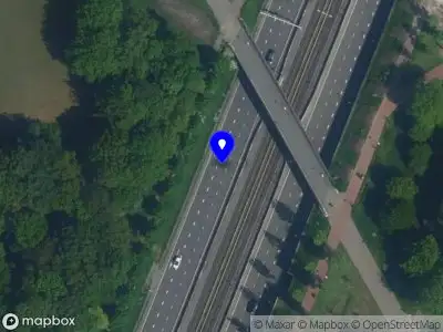 Snelheidscontrole op Nieuwe Leeuwarderweg te Amsterdam