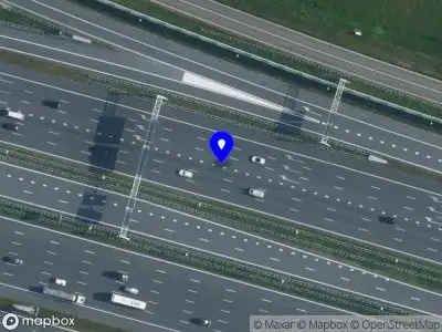 Snelheidscontrole op A1 te Muiden