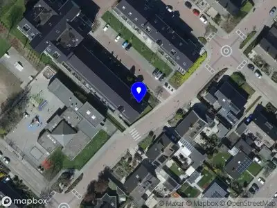 Ambulance met grote spoed naar de Amaliapad in Stellendam