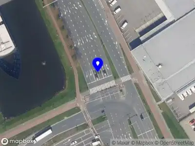 Snelheidscontrole op Matlingeweg te Rotterdam