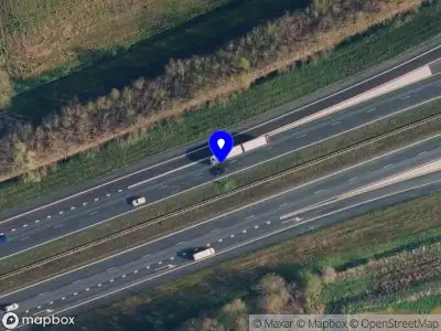 Snelheidscontrole op A7 te Niebert