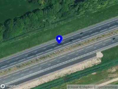 Snelheidscontrole op A1 te Wilp