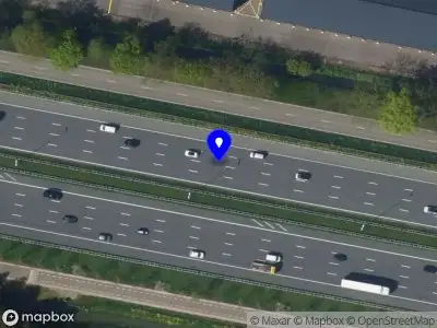 Snelheidscontrole op A12 te Bunnik