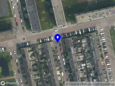 Ambulance met grote spoed naar de Dercksenstraat in Gouda