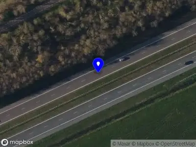 Snelheidscontrole op A7 te Marum