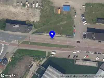 Snelheidscontrole op Marconistraat te Rotterdam