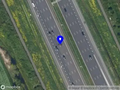 Snelheidscontrole op A2 te Beesd