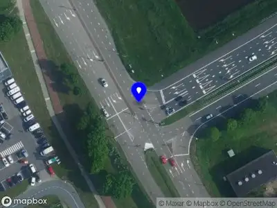 Snelheidscontrole op Muntbergweg te Amsterdam