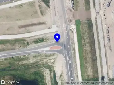 Snelheidscontrole op Drontermeerdijk te Dronten