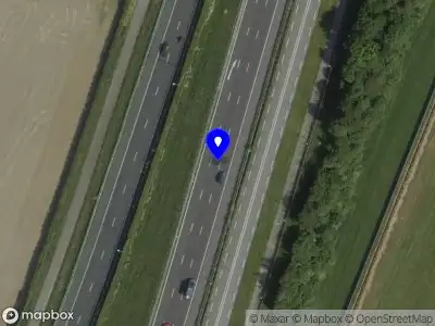 Snelheidscontrole op A2 te Maastricht-Airport