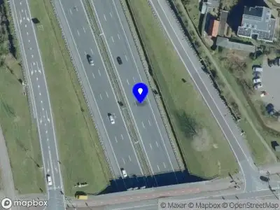 Snelheidscontrole op A2 te Vught