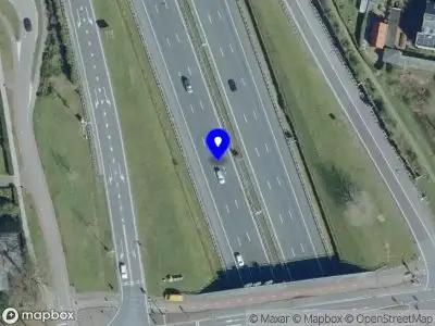 Snelheidscontrole op A2 te Vught