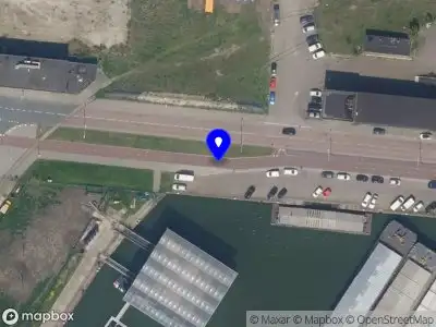 Snelheidscontrole op Marconistraat te Rotterdam