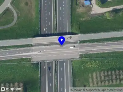 Snelheidscontrole op A7 te Lambertschaag