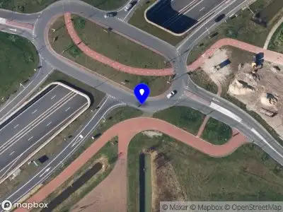 Snelheidscontrole op Almenumerweg te Harlingen