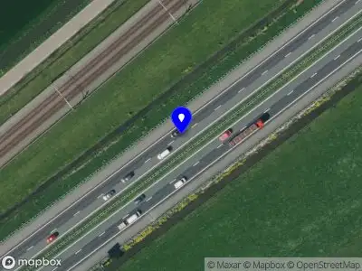 Snelheidscontrole op A15 te Kapel Avezaath