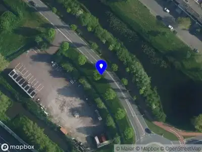 Snelheidscontrole op Diemerpolderweg te Diemen