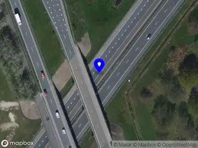 Snelheidscontrole op A17 te Oud Gastel