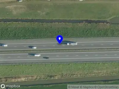 Snelheidscontrole op A15 te Meteren