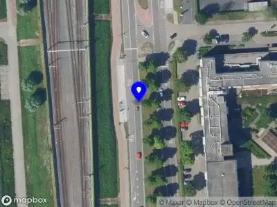 Snelheidscontrole op Middendreef te Lelystad