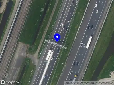 Snelheidscontrole op A4 te Nieuwe Wetering