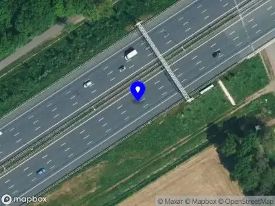 Snelheidscontrole op A1 te Wilp