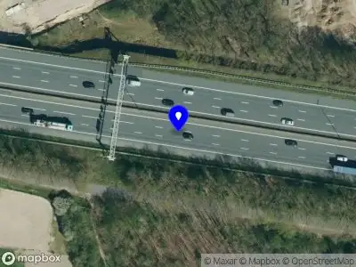 Snelheidscontrole op A12 te Bennekom