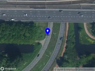 Snelheidscontrole op Oude Haagseweg te Amsterdam