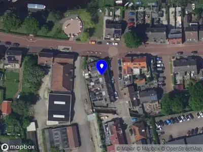 Ambulance met gepaste spoed naar de Oranjestraat in Alblasserdam