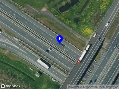Snelheidscontrole op A15 te Herveld