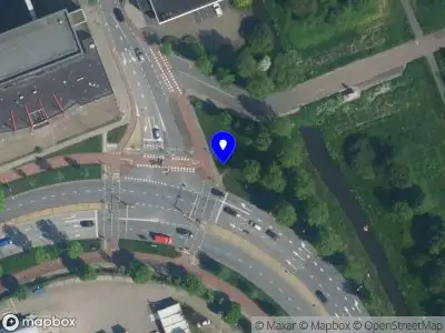 Snelheidscontrole op A. Hofmanweg te Haarlem