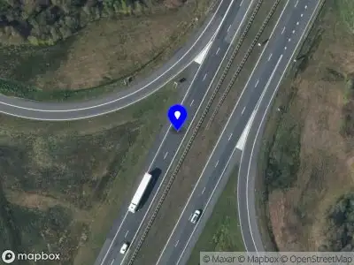 Snelheidscontrole op A6 te Follega