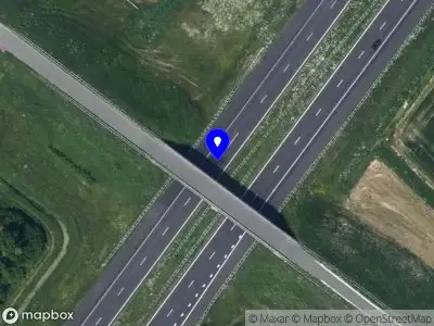 Snelheidscontrole op Klokbekerweg te Lelystad