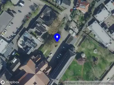 Brandweer met gepaste spoed naar de Kerkpad in Boxmeer