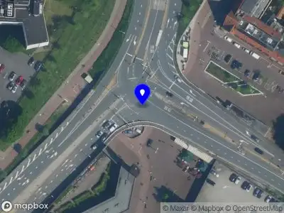 Snelheidscontrole op Johan van Hasseltweg te Amsterdam