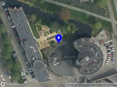 Traumahelikopter met grote spoed naar de Middenmolenplein in Gouda