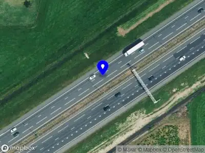 Snelheidscontrole op A1 te Wilp