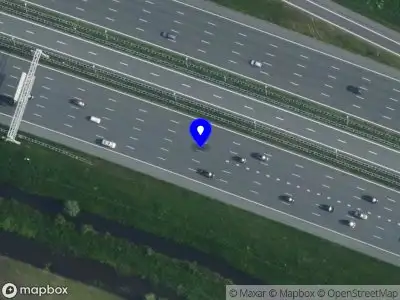 Snelheidscontrole op A1 te Muiden