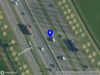 Snelheidscontrole op A2 te Waardenburg