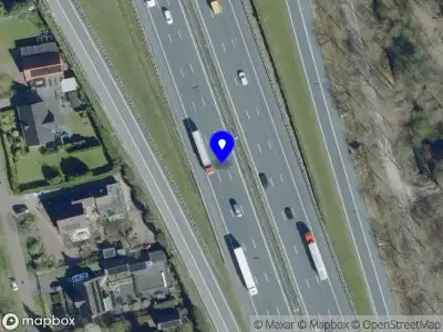 Snelheidscontrole op A2 te Vught